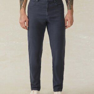 Faherty Stretch Terry 5-Pocket Pant, Mens, New with Tags